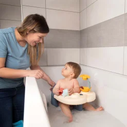 Badzitjes & Badringen*Smoby Little baby bath time badzitje blauw