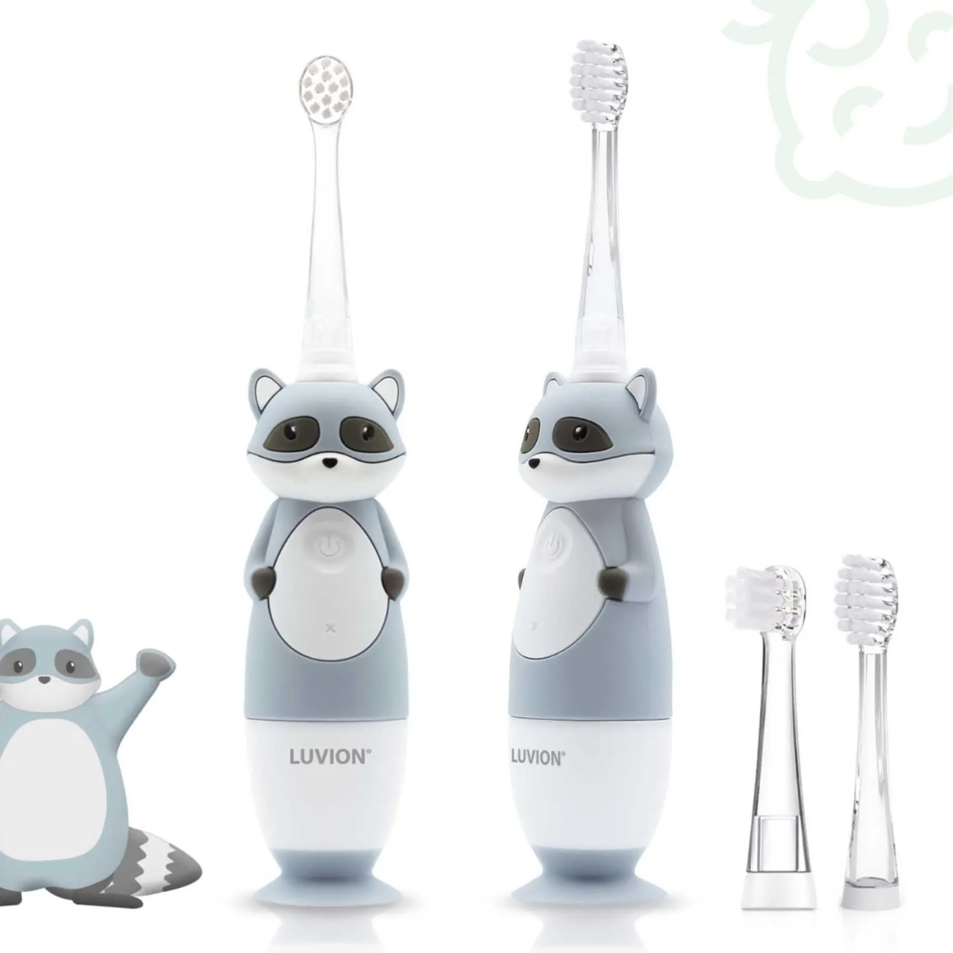 Mondverzorging*Luvion 400S Raccoon - sonische elektrische tandenborstel voor baby en peuter