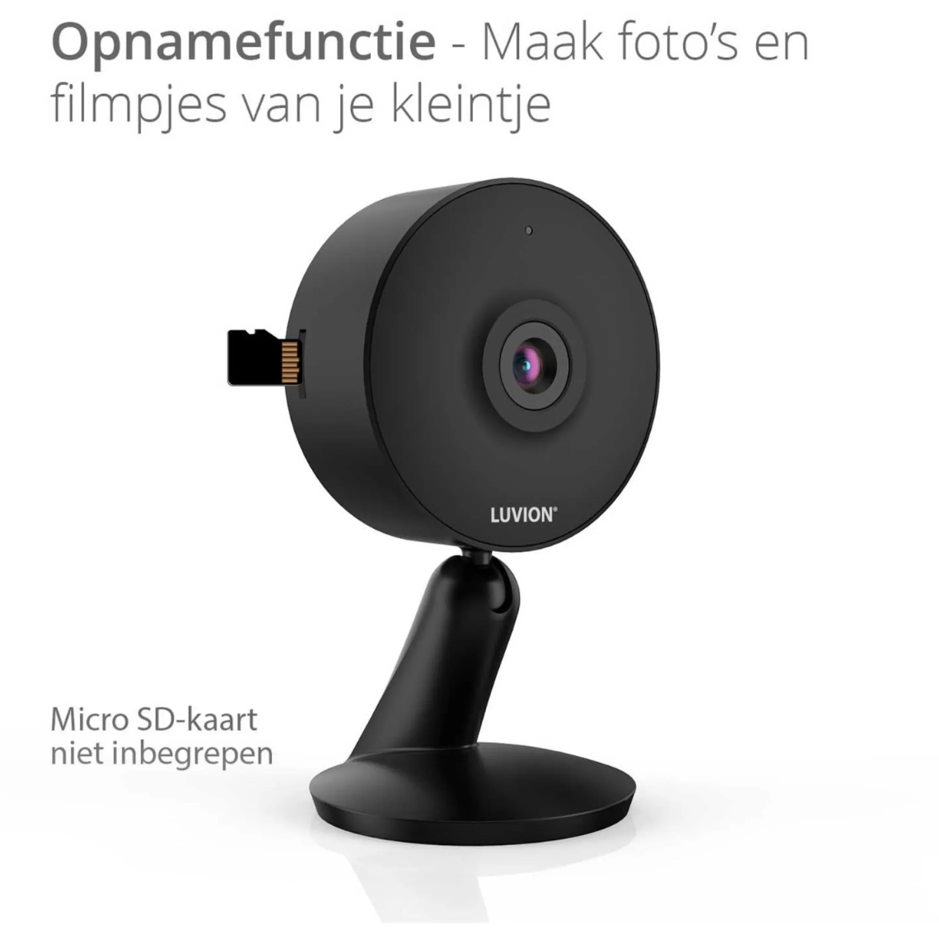 Babyfoons*Luvion Smart Optics HD Wifi camera mini