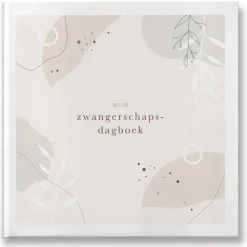 Invulboeken|Zwangerschapsboeken*Div. Merken Maan Amsterdam invulboek 9-maanden - zwangerschap - collectie Eclipse Sandbrown