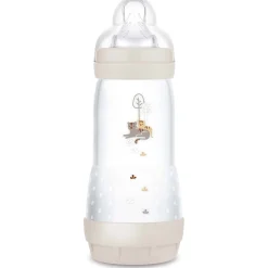 Flesjes*Mam fles anti-colic 320ml beige