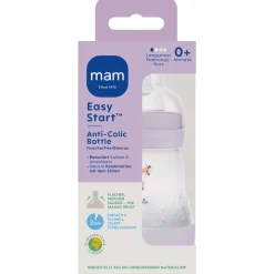 Flesjes*Mam fles anti-colic 160ml paars