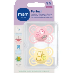 Fopspenen|Fopspenen & Accessoires*Mam fopspeen Perfect Silikon 0-6 maanden Pink