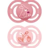 Fopspenen|Fopspenen & Accessoires*Mam fopspeen Perfect Silikon 16+ maanden Pink