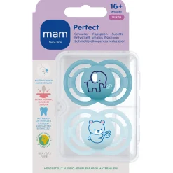 Fopspenen|Fopspenen & Accessoires*Mam fopspeen Perfect Silikon 16+ maanden Blue