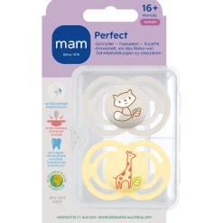 Fopspenen|Fopspenen & Accessoires*Mam fopspeen Perfect Silikon 16+ maanden Multi