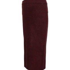 Jurken & Rokken*Mamalicious zwangerschapsrok knielengte effen rood Winered