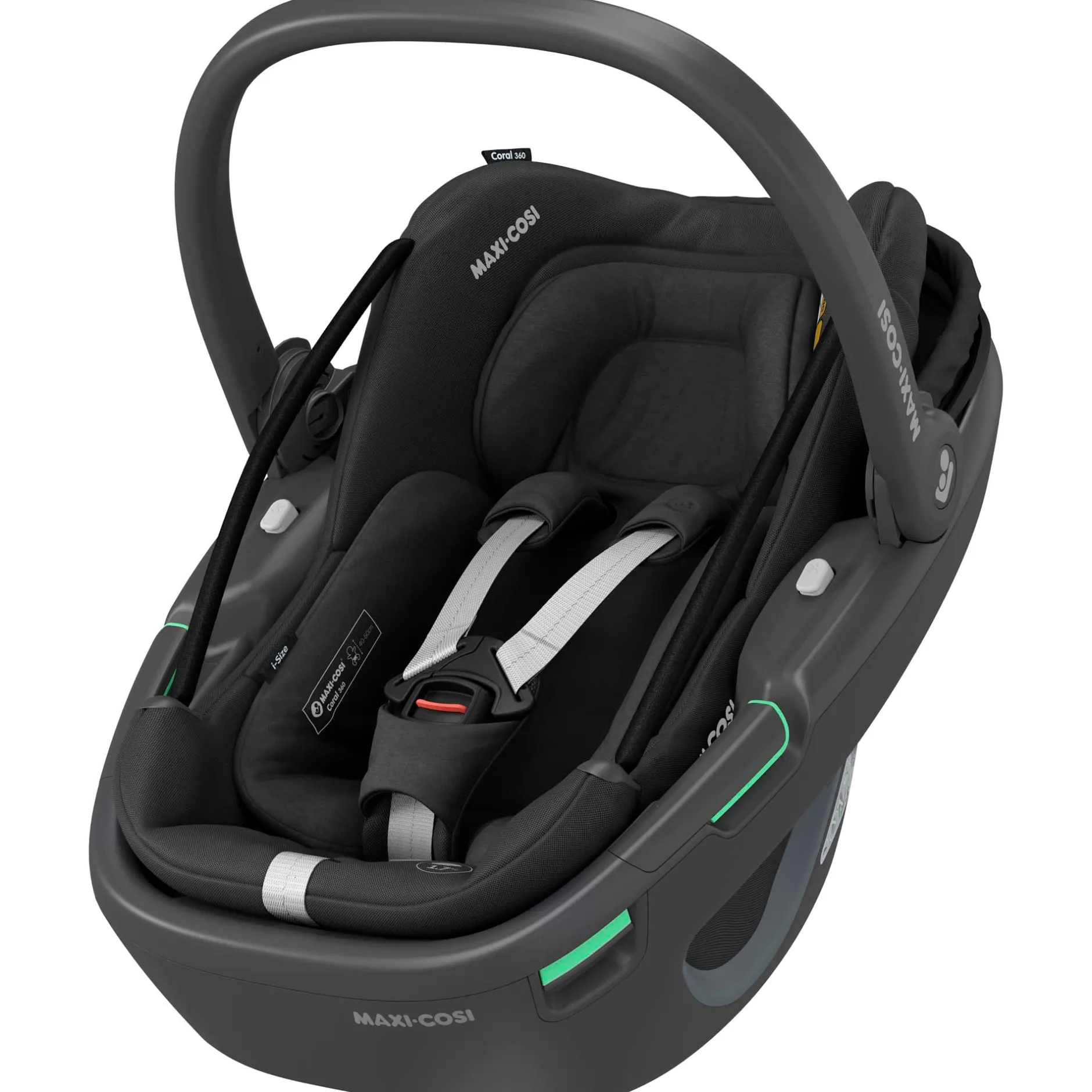Autostoelen Groep 0*Maxi-Cosi Coral 360 i-Size Essential Black