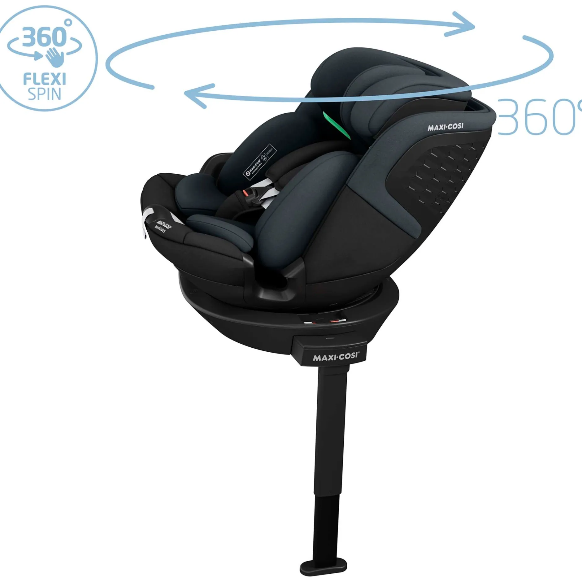 Autostoelen Groep 1*Maxi-Cosi Emerald 360 S i-Size Tonal Black