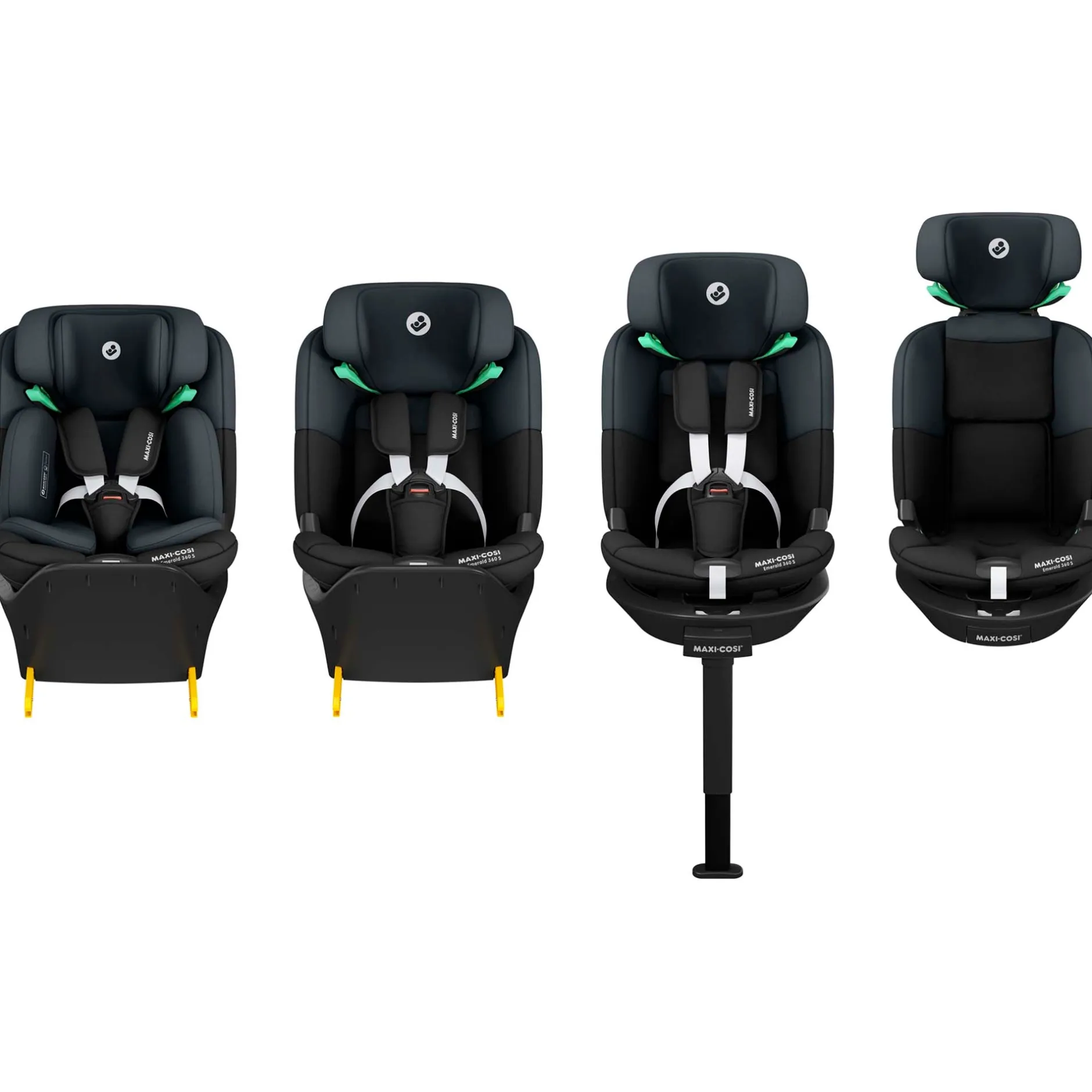 Autostoelen Groep 1*Maxi-Cosi Emerald 360 S i-Size Tonal Black