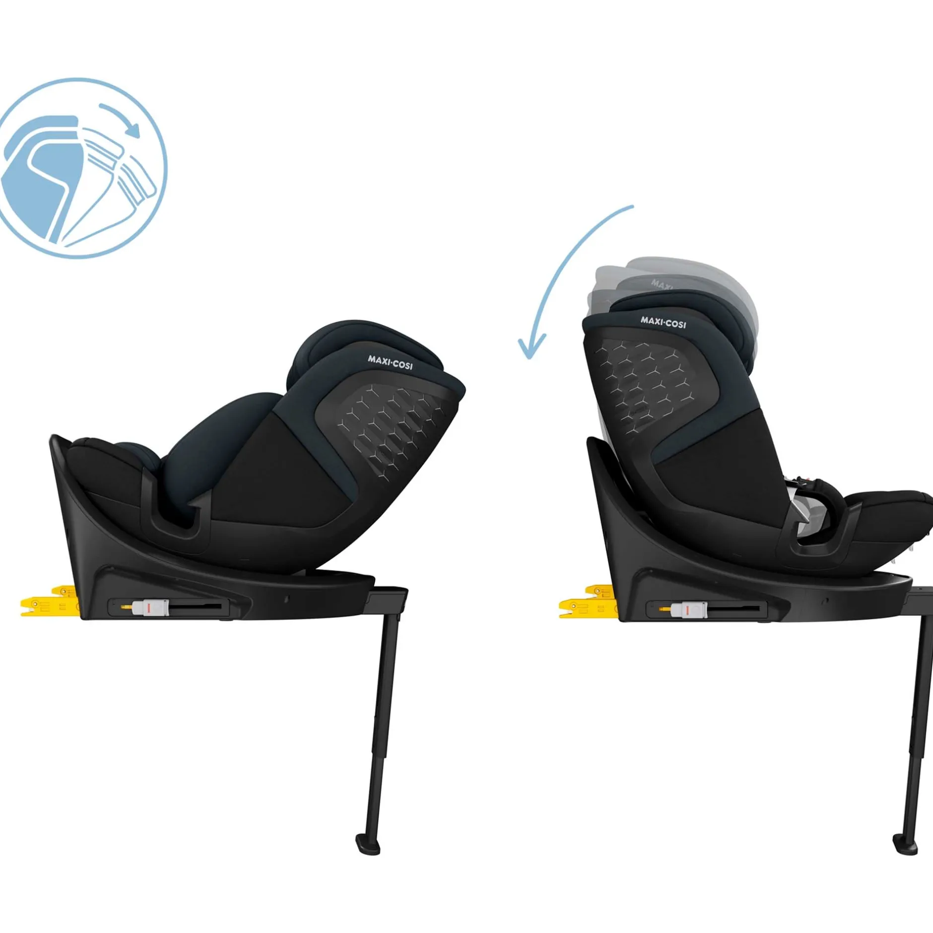 Autostoelen Groep 1*Maxi-Cosi Emerald 360 S i-Size Tonal Black