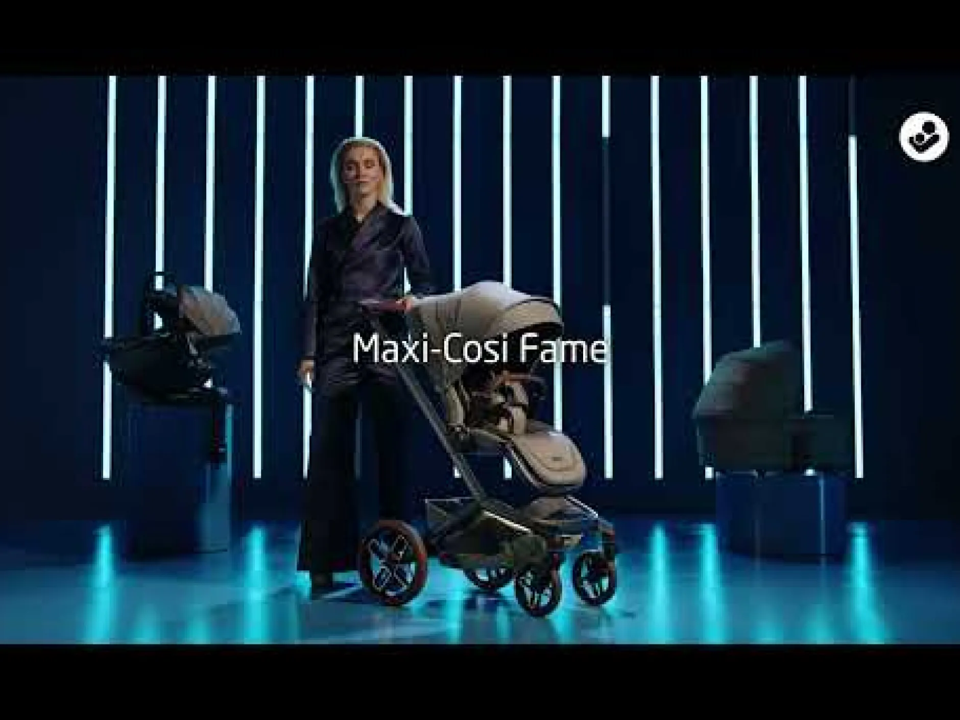 Frames Met Zit*Maxi-Cosi Fame frame met zit Twillic Black