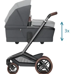 Reiswiegen*Maxi-Cosi Fame reiswieg Twillic Graphite
