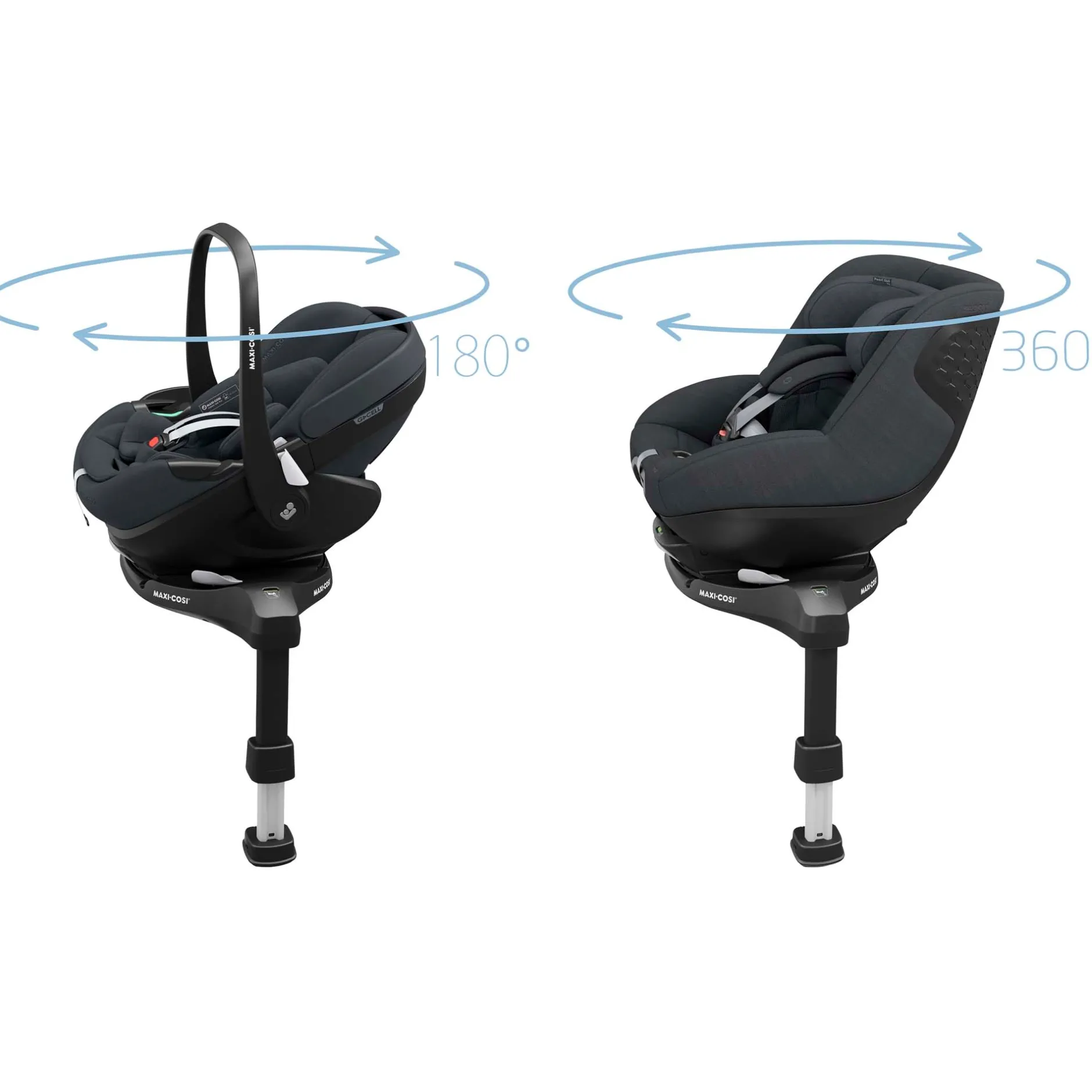 Autostoel Bases|Autostoelen Groep 0*Maxi-Cosi Familyfix 360 Pro i-Size Black