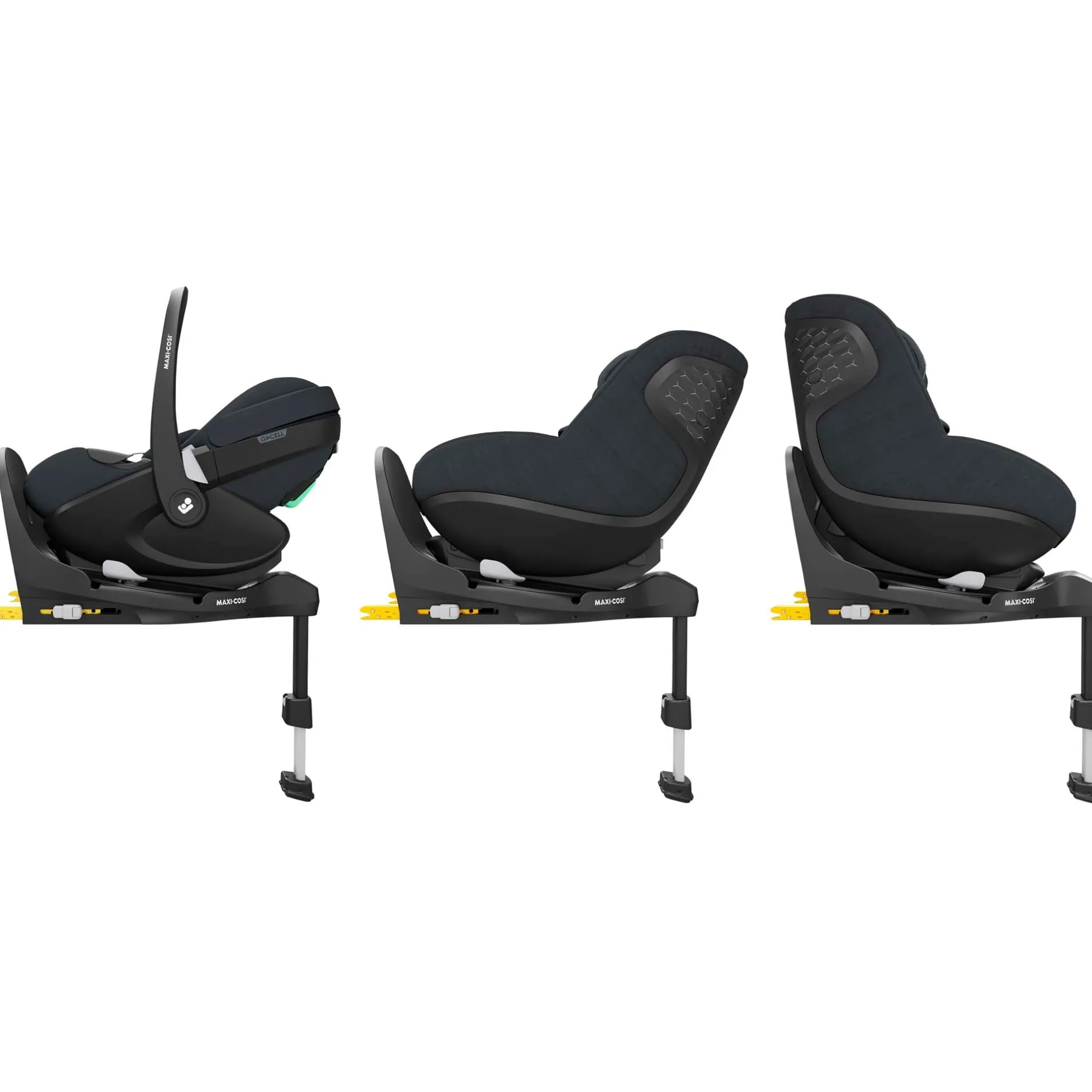 Autostoel Bases|Autostoelen Groep 0*Maxi-Cosi Familyfix 360 Pro i-Size Black