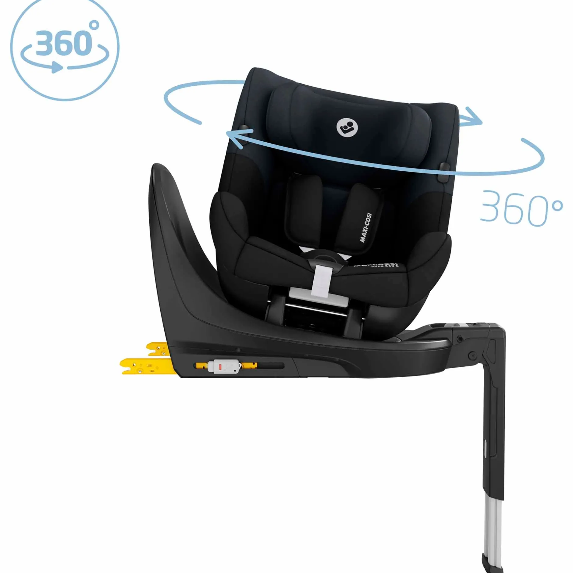 Autostoelen Groep 1*Maxi-Cosi Mica 360 S Tonal Black