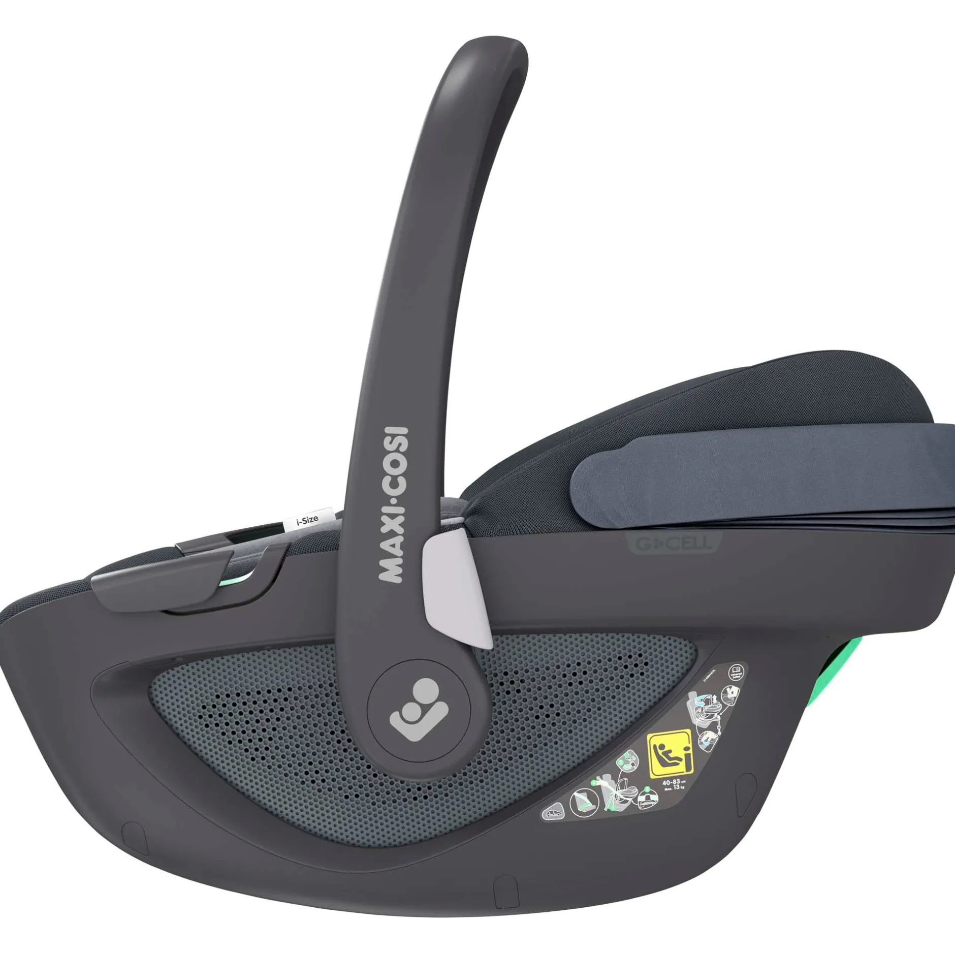 Autostoelen Groep 0*Maxi-Cosi Pebble 360 i-Size Essential Graphite