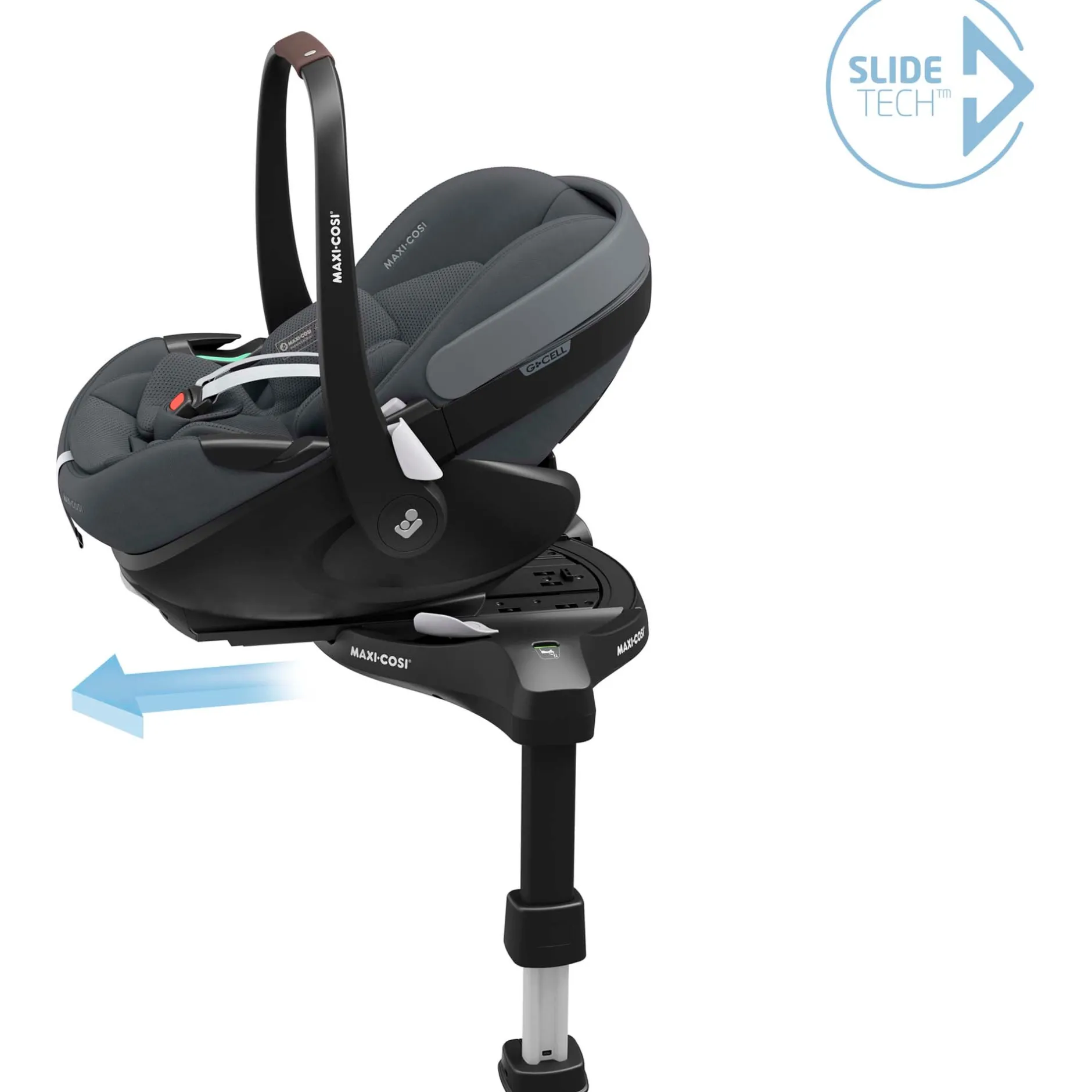 Autostoelen Groep 0*Maxi-Cosi Pebble 360 Pro2 i-Size Twillic Graphite