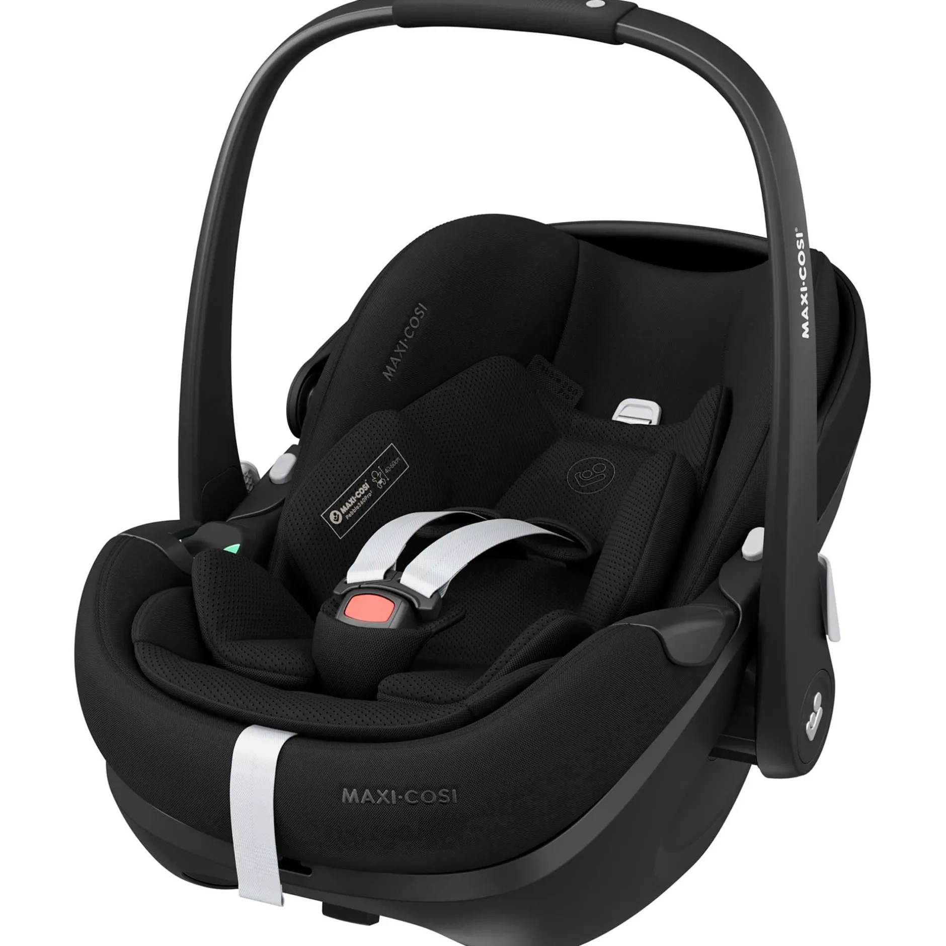 Autostoelen Groep 0*Maxi-Cosi Pebble 360 Pro2 i-Size Twillic Black