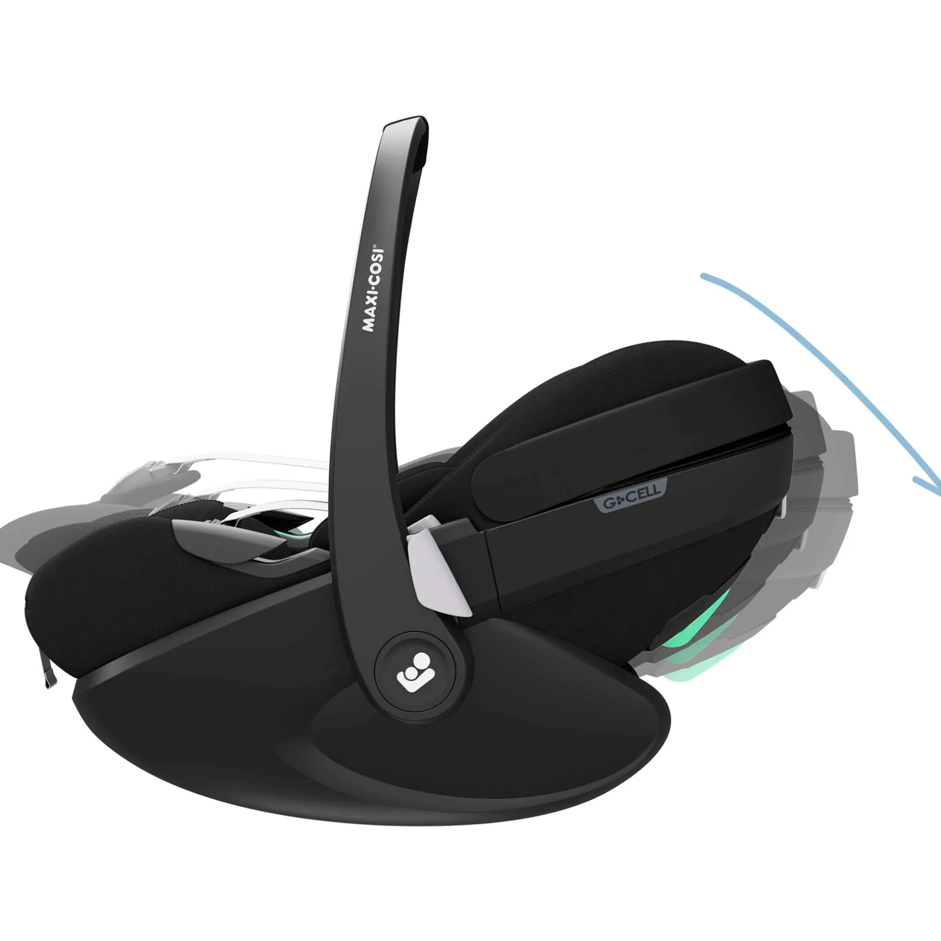 Autostoelen Groep 0*Maxi-Cosi Pebble 360 Pro2 i-Size Twillic Black