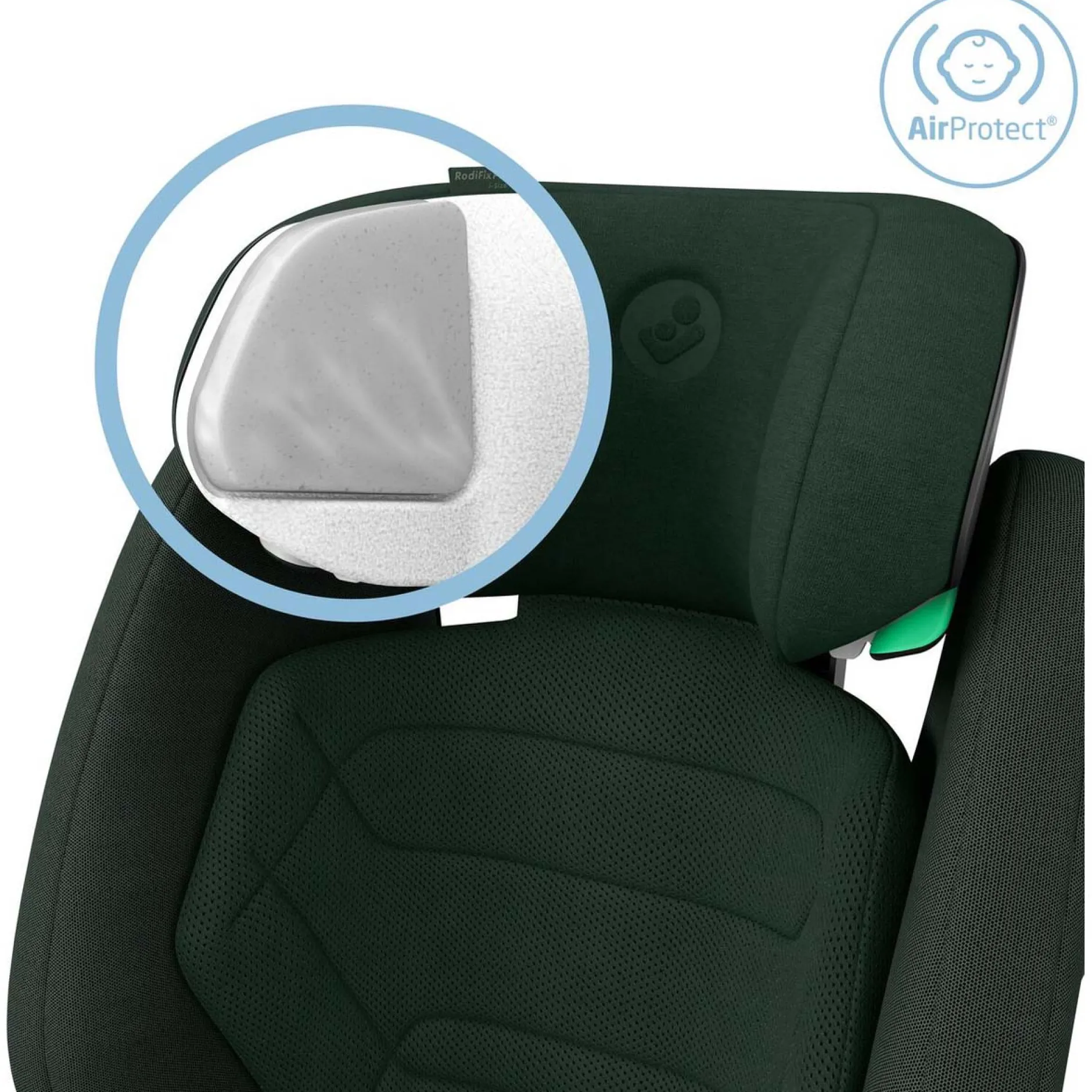 Autostoelen Groep 2/3*Maxi-Cosi RodiFix Pro2 i-Size Authentic Green