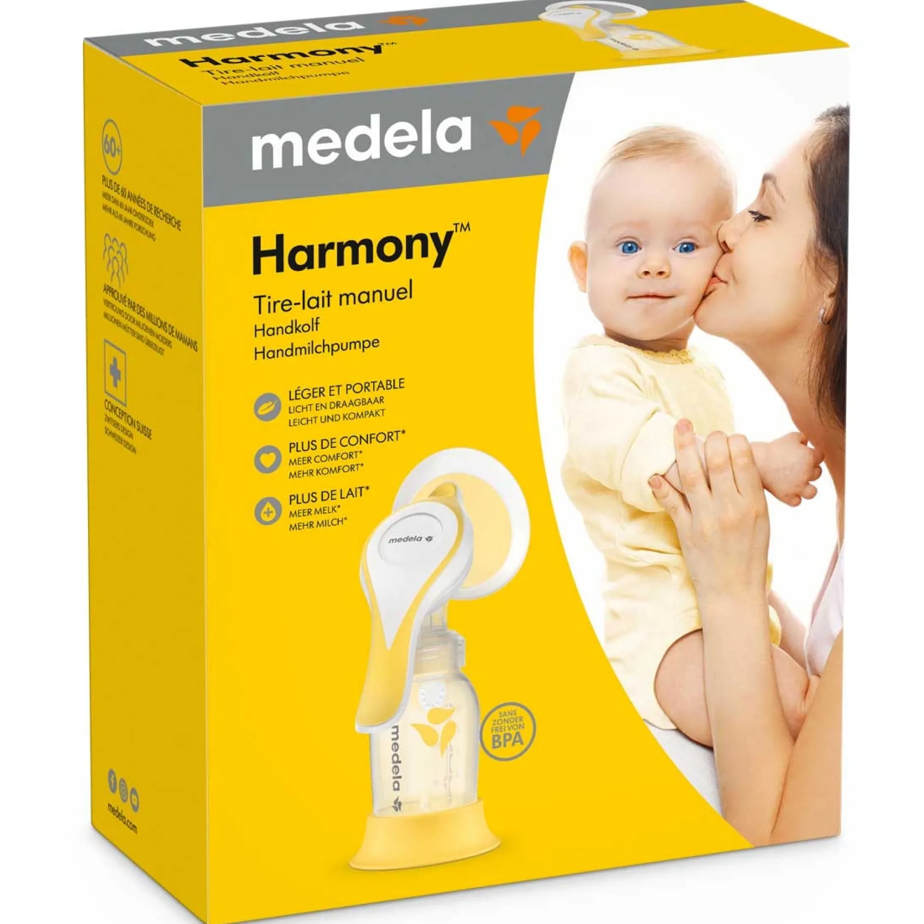 Borstkolven*Medela Harmony Handkolf
