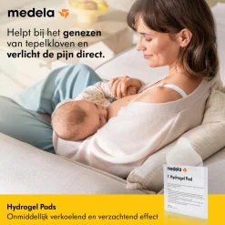 Tepelbeschermers|Borstverzorging*Medela hydrogel pads 4 stuks
