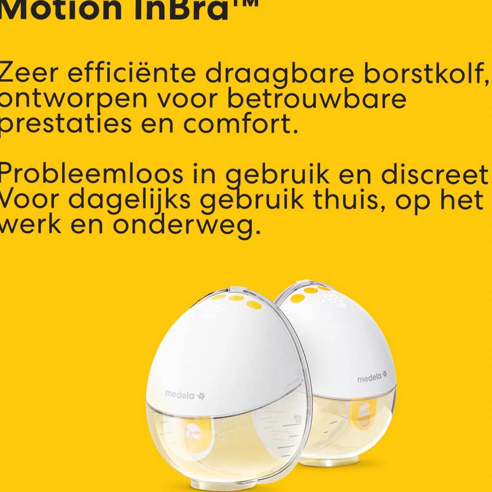 Borstkolven*Medela Motion Inbra dubbelzijdige borstkolf