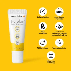 Tepelbeschermers|Borstverzorging*Medela Purelan Lanoline zalf 7 gram