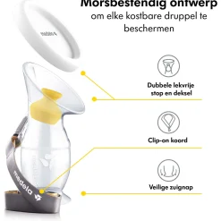 Borstvoedingszakjes & -Flesjes|Borstkolven*Medela Siliconen Moedermelkcollector