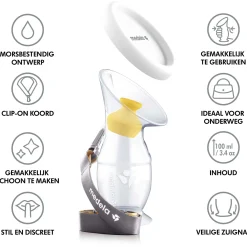 Borstvoedingszakjes & -Flesjes|Borstkolven*Medela Siliconen Moedermelkcollector