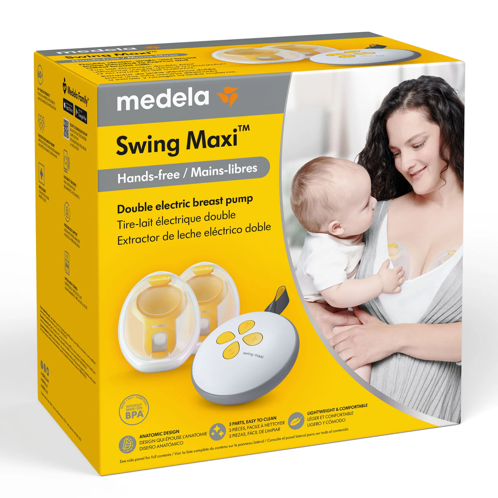 Borstkolven*Medela Swing Maxi Hands-free Dubbele Elektrische borstkolf