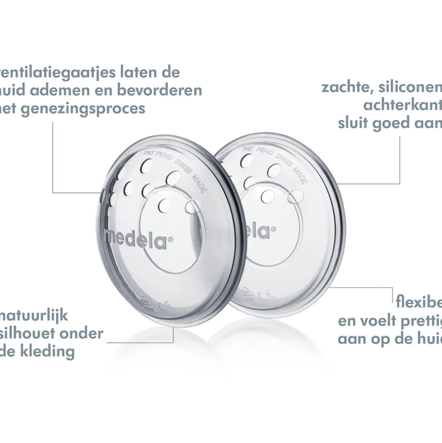 Borstkolf Accessoires*Medela tepelbeschermers