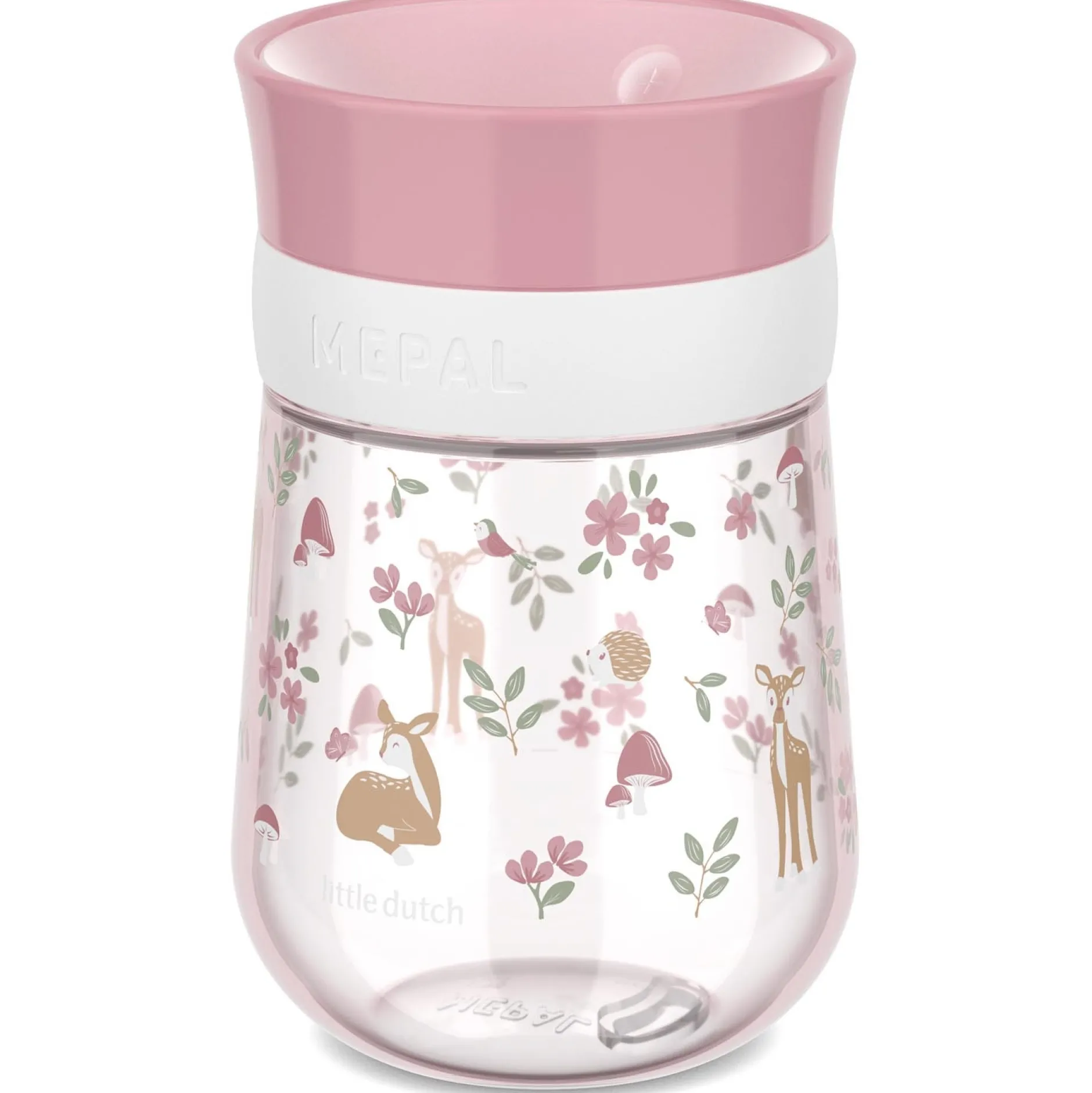 Drinkbekers*Mepal 360 graden drinkbeker Fairy Garden roze