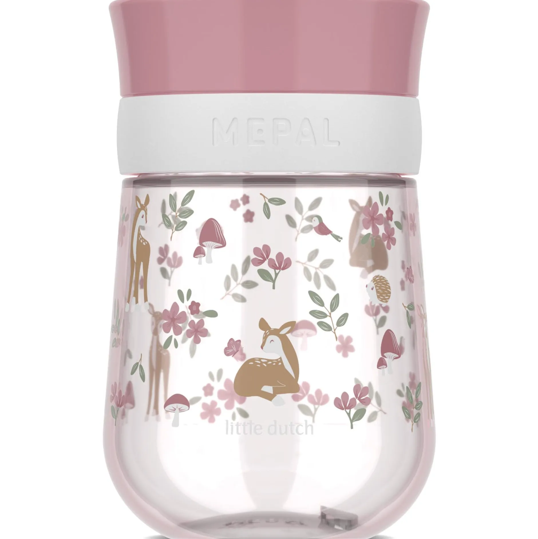 Drinkbekers*Mepal 360 graden drinkbeker Fairy Garden roze