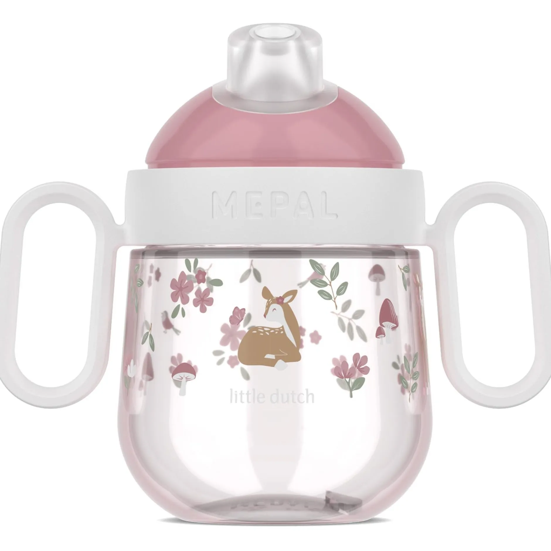 Bekers & Glazen|Drinkbekers*Mepal antilek tuitbeker Mio Fairy Garden roze