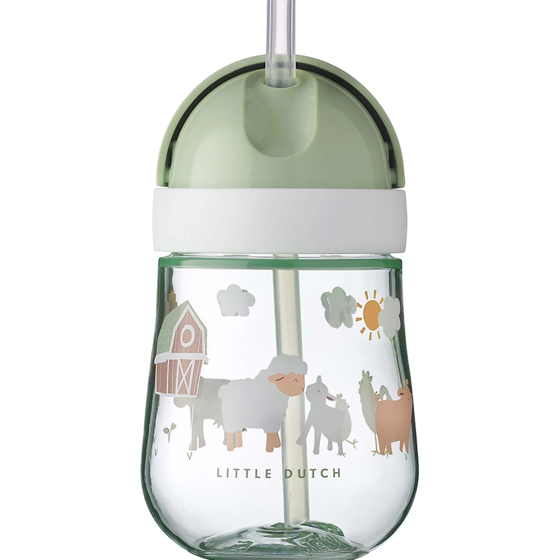 Drinkbekers*Mepal Rietjesbeker x Little Dutch groen