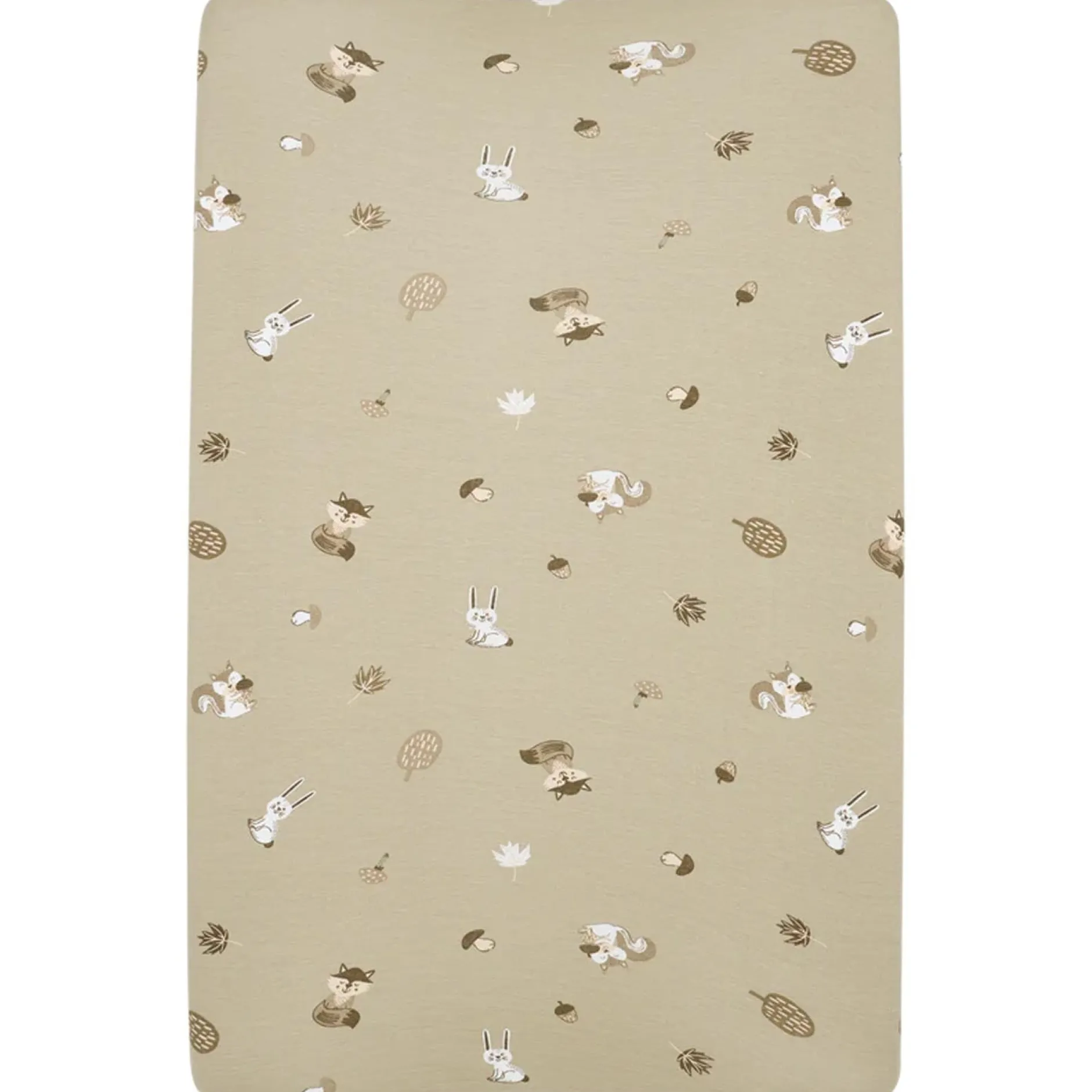 Aankleedkussens & -Hoezen*Meyco aankleedkussenhoes Forest Animal beige
