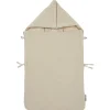 Voetenzakken|Voetenzakken*Meyco autostoel voetenzak Pre-washed Hydrofiel Sandbrown