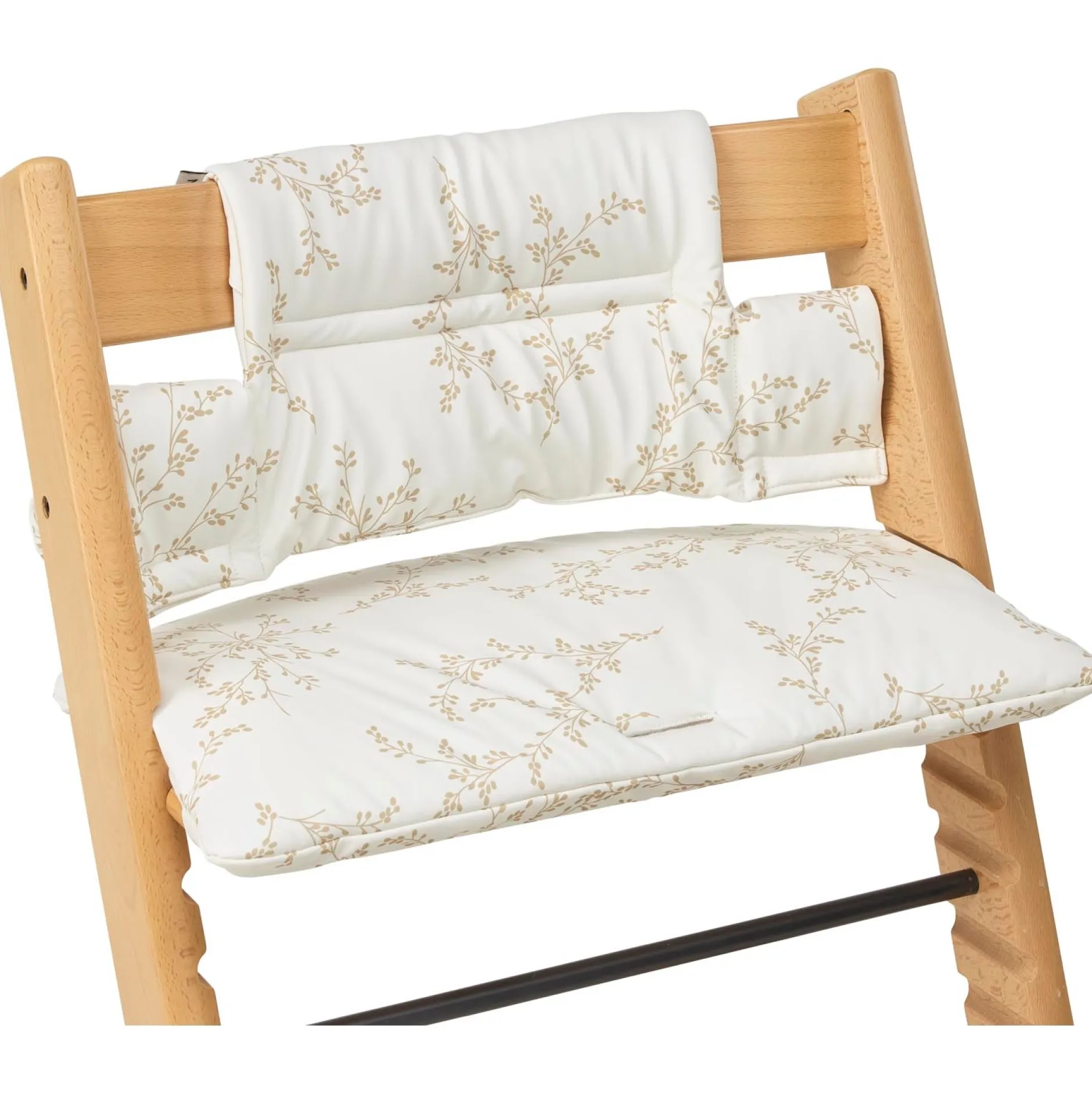Kinderstoel Accessoires*Meyco Baby meegroei stoelverkleiner Branches Off-White