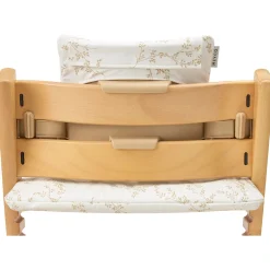 Kinderstoel Accessoires*Meyco Baby meegroei stoelverkleiner Branches Off-White