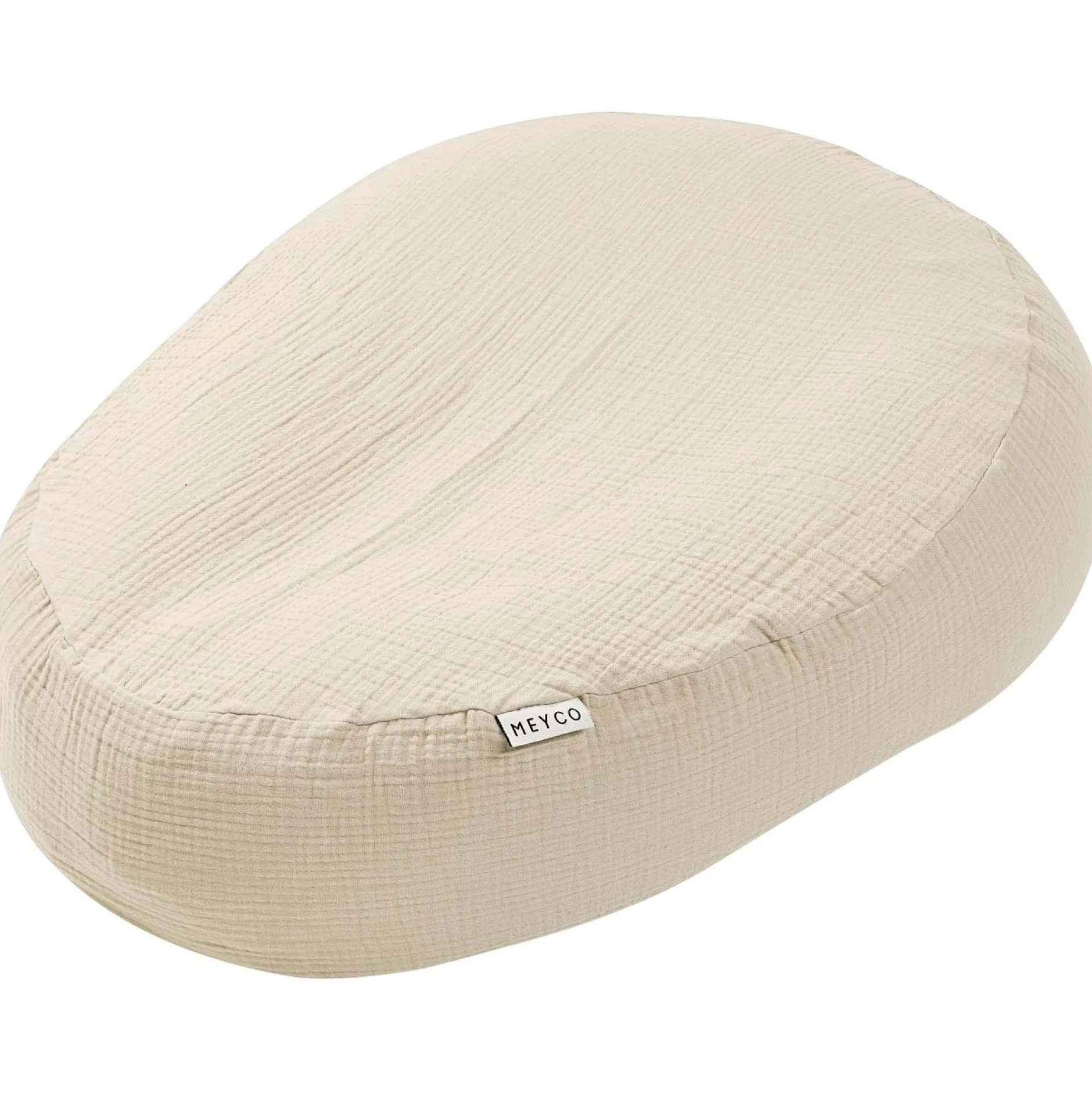 Voedingskussen & -Hoezen*Meyco Baby relaxhoes soft sand beige