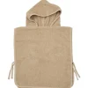 Badcapes & Badjassen|Zwemkleding*Meyco badponcho badstof bruin