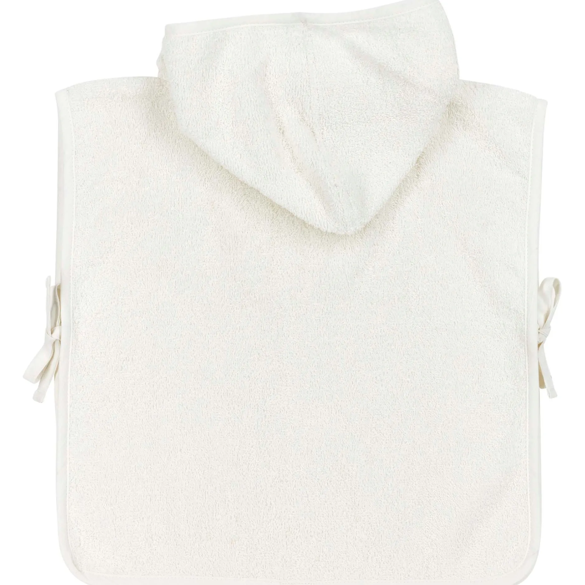 Badcapes & Badjassen|Zwemkleding*Meyco badponcho badstof wit