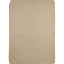 Dekens*Meyco ledikantdeken pure taupe taupe
