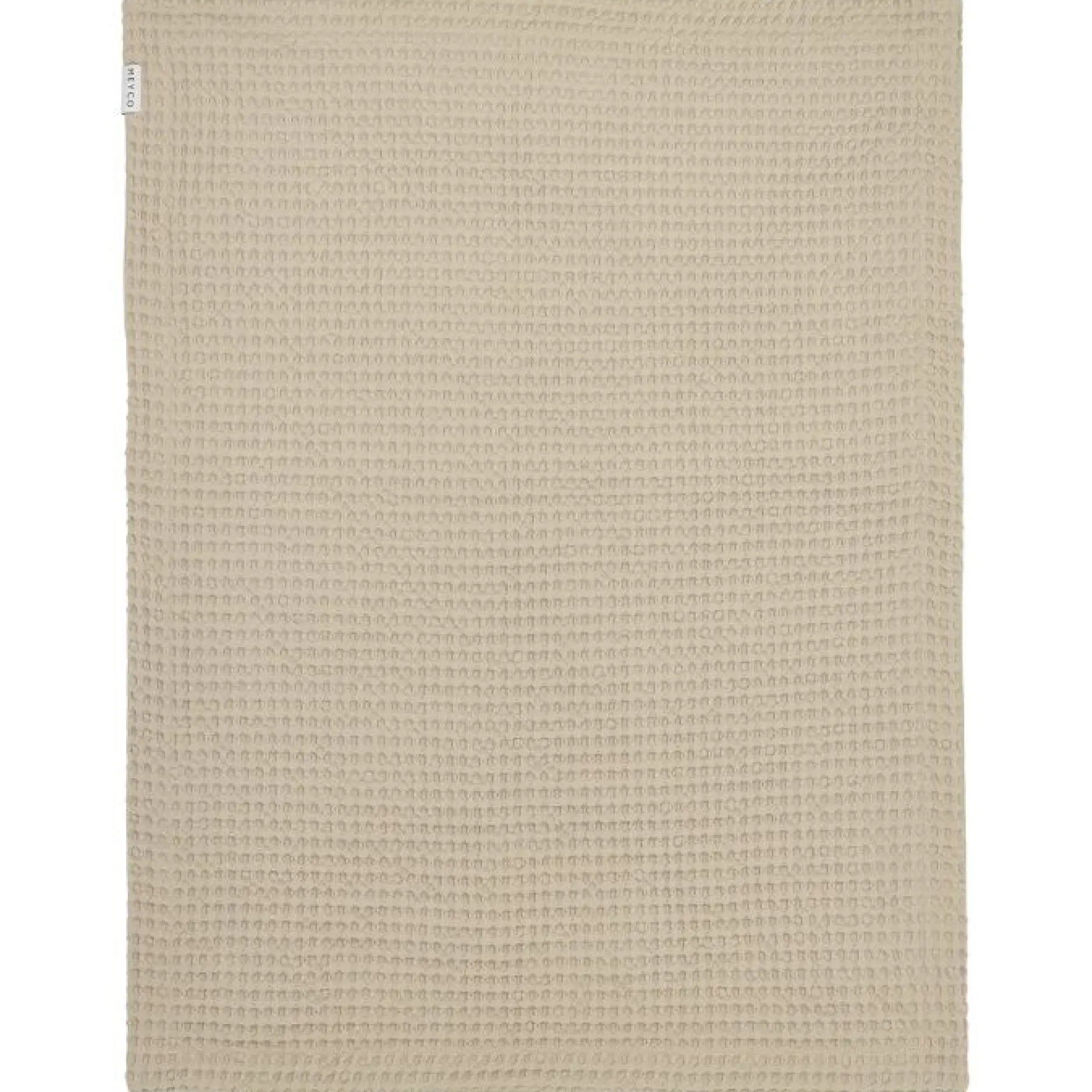 Dekens*Meyco ledikantdeken wafel beige