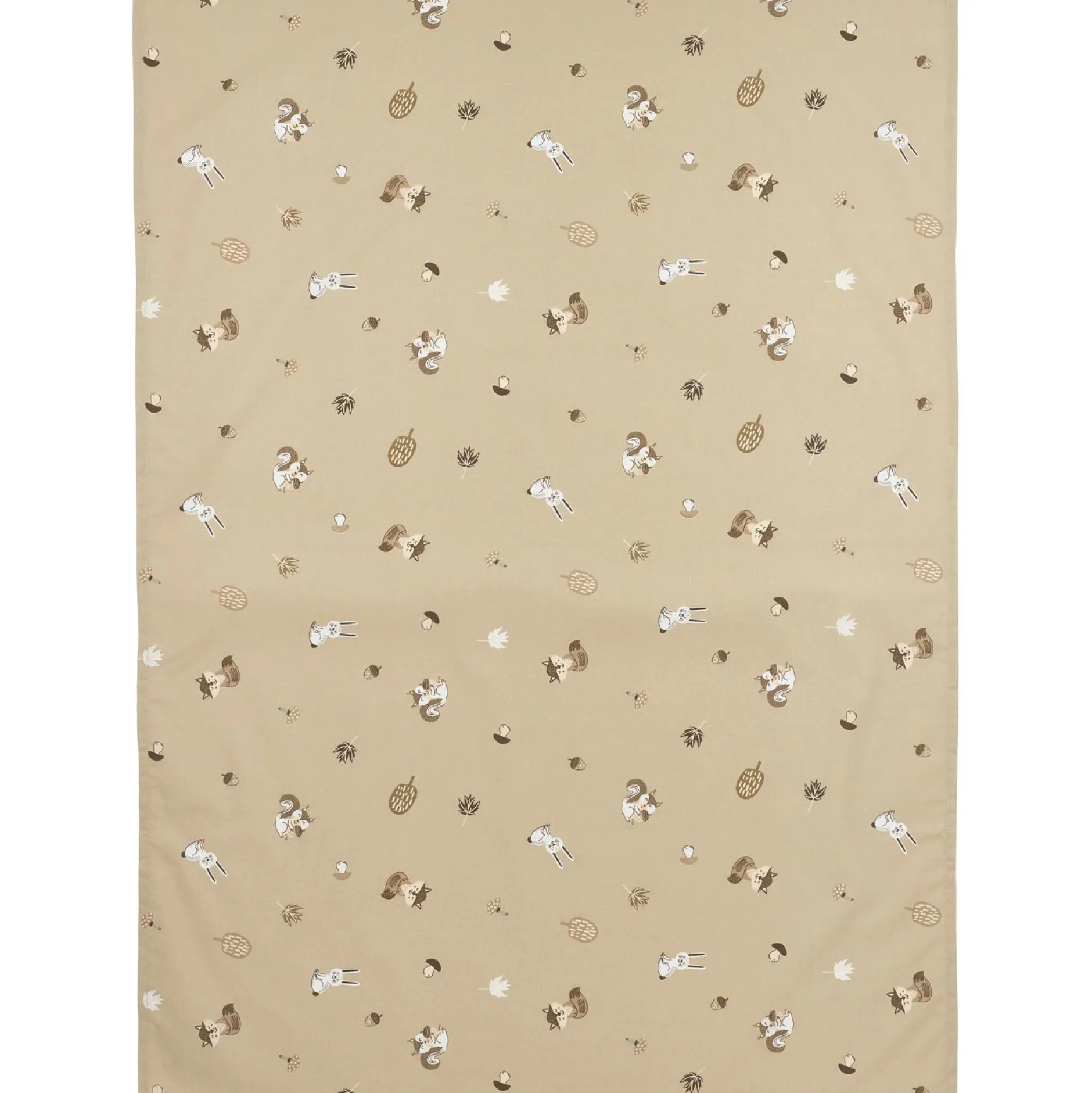 Lakens*Meyco ledikantlaken forest animal beige