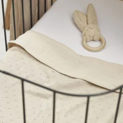 Lakens*Meyco pre-washed hydrofiele wieglaken beige