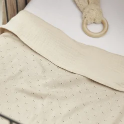 Lakens*Meyco pre-washed hydrofiele wieglaken beige