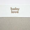 Lakens*Meyco wieg laken baby love wit